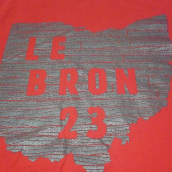 LeBron James Nike King Ohio 23 Shirt Medium Cavs - Picture 3 of 10